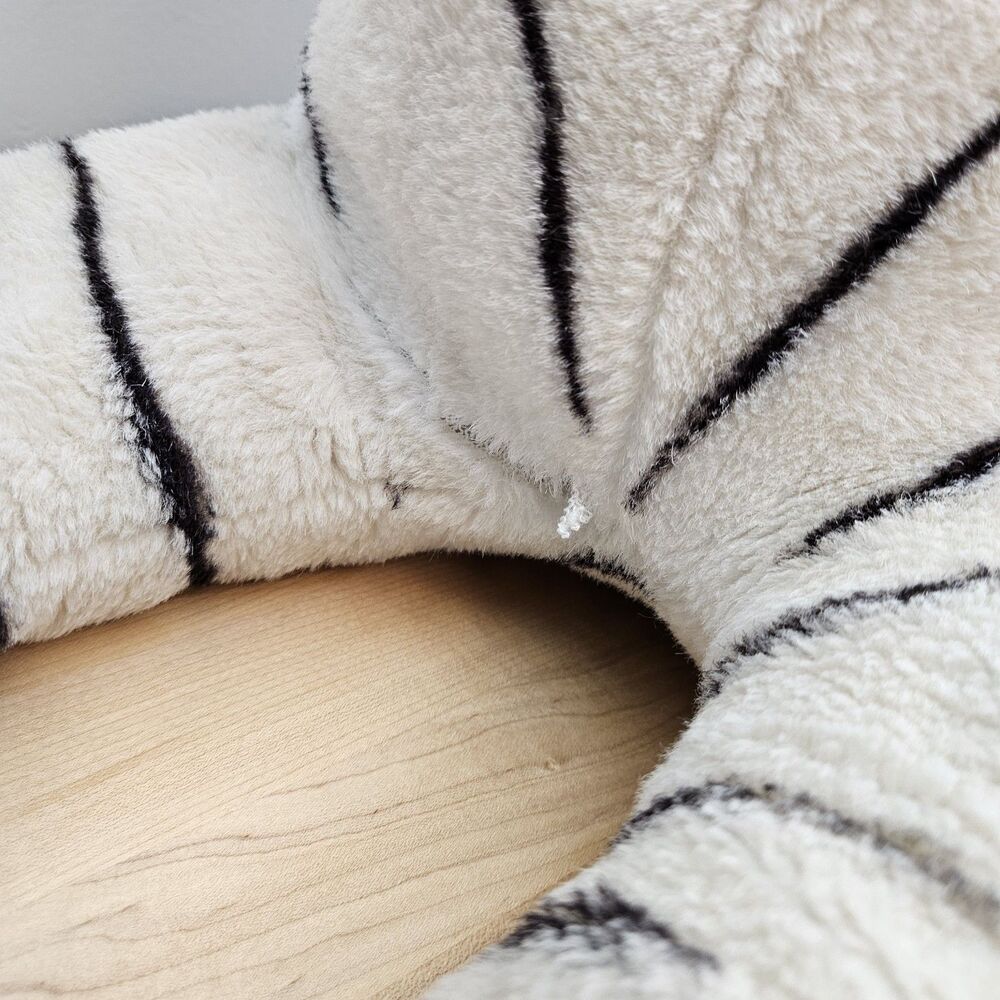 36" Vtg Large Kellytoy Plush Siberian Tiger Stuffed White Toy Animal Blue Eyes - Picture 14 of 16